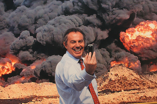 Т. Блэр в Ираке